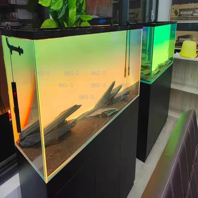 Aquarium Fish Rainbow - Placa de Fundo Acrílica Luminosa para