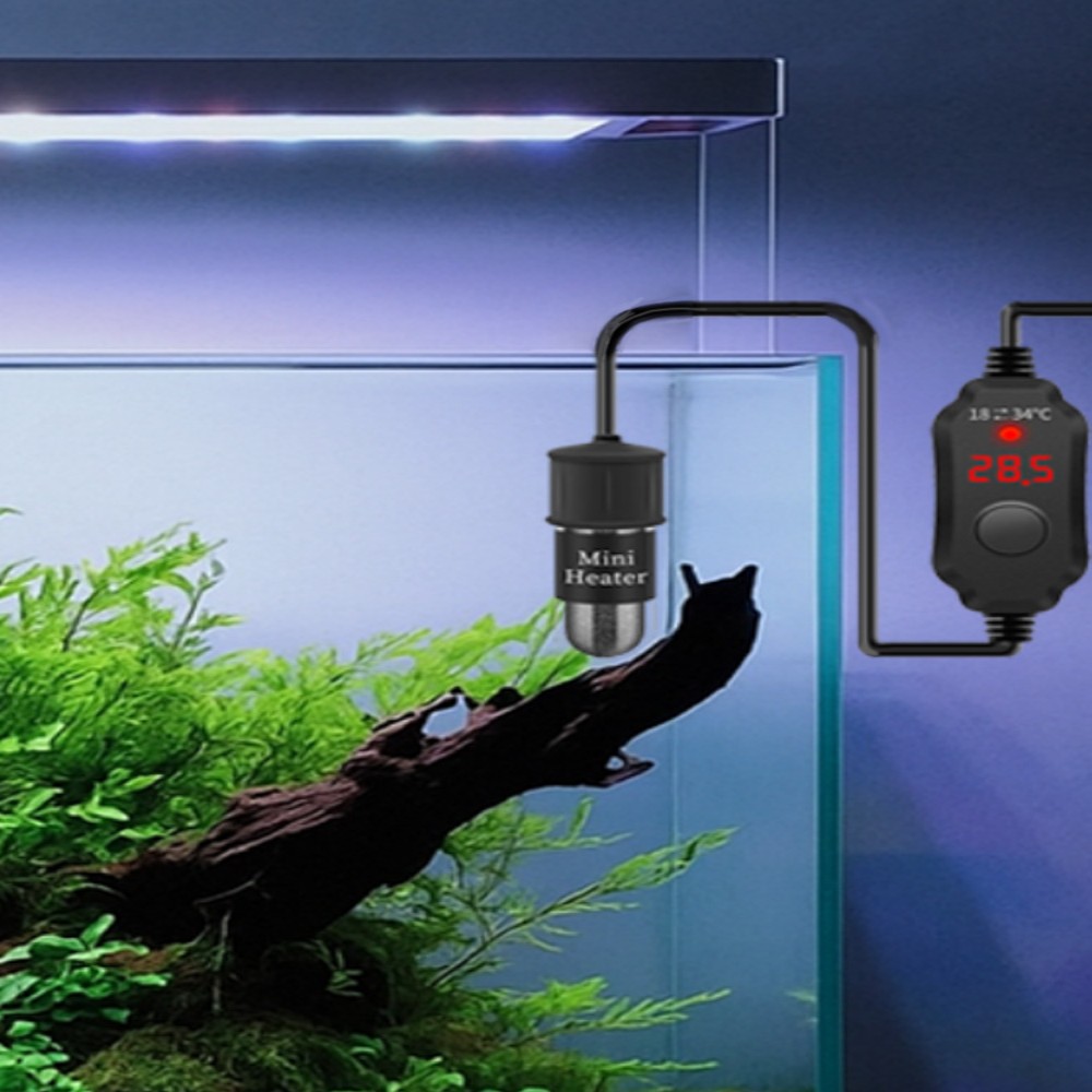 Aquarium Heater Submersible - Aquecedor de Aquário Mini, Aquecedor Submersível