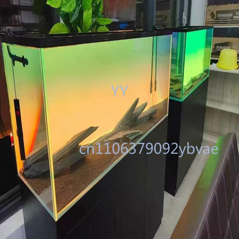 Aquarium Fish Rainbow - Placa de Fundo para Aquário com