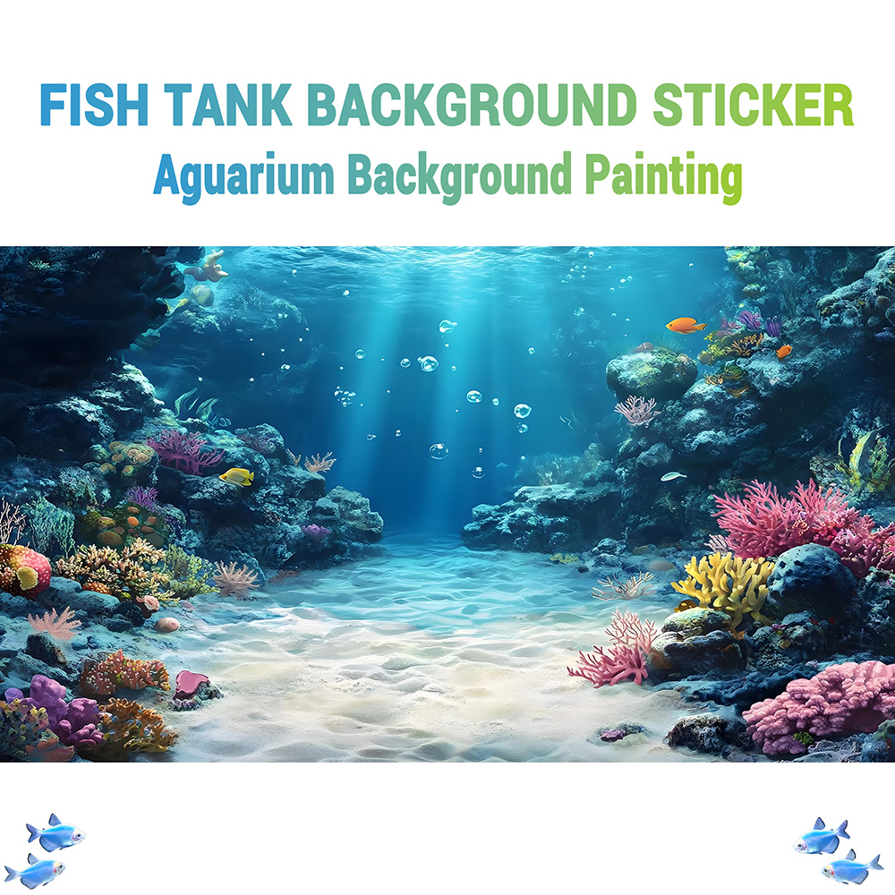 Aquarium Fish Rainbow - Recife de coral arco-íris, pintura de
