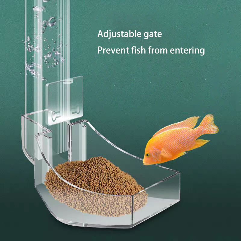 Aquarium Fish Variety - Tubo de alimentação acrílico para aquário,