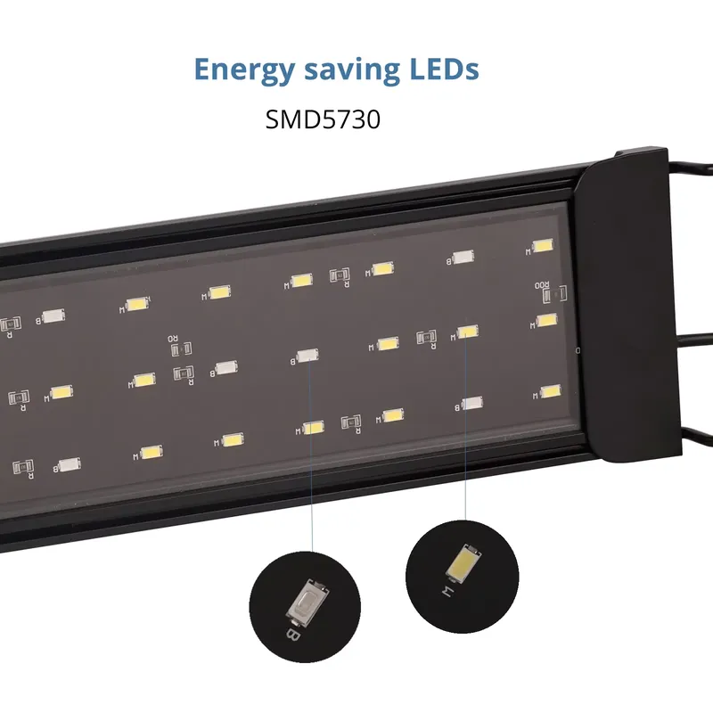 Aquarium Fish Light - Gako 12W CPL-30 Suporte Elástico para
