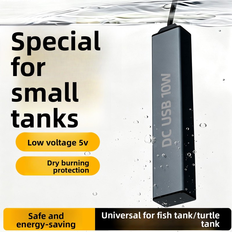 Aquarium Fish In Bowl - Aquecedor de Aquário USB Mini 10W