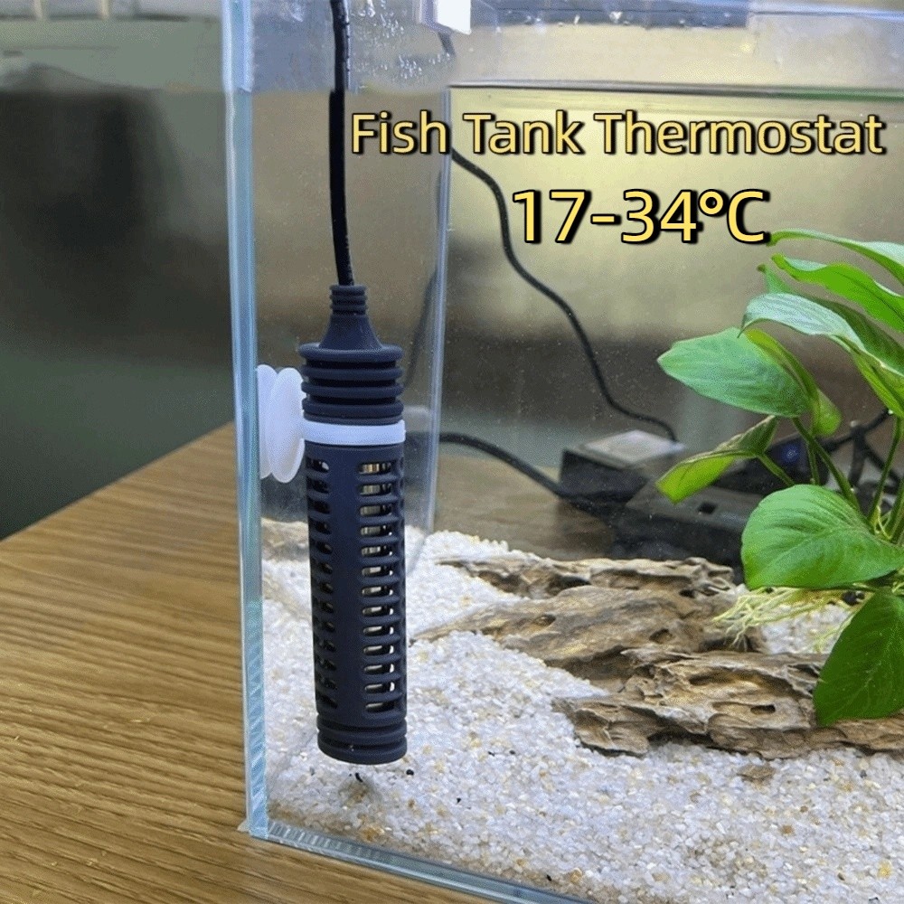 Aquarium Heater Submersible - 17-34 ° Aquecedor submersível para aquário
