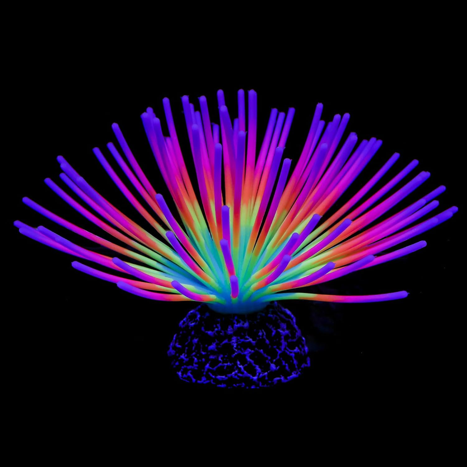 Aquarium Fish Rainbow - Ornamento Artificial de Urchin Marinho Imitativo