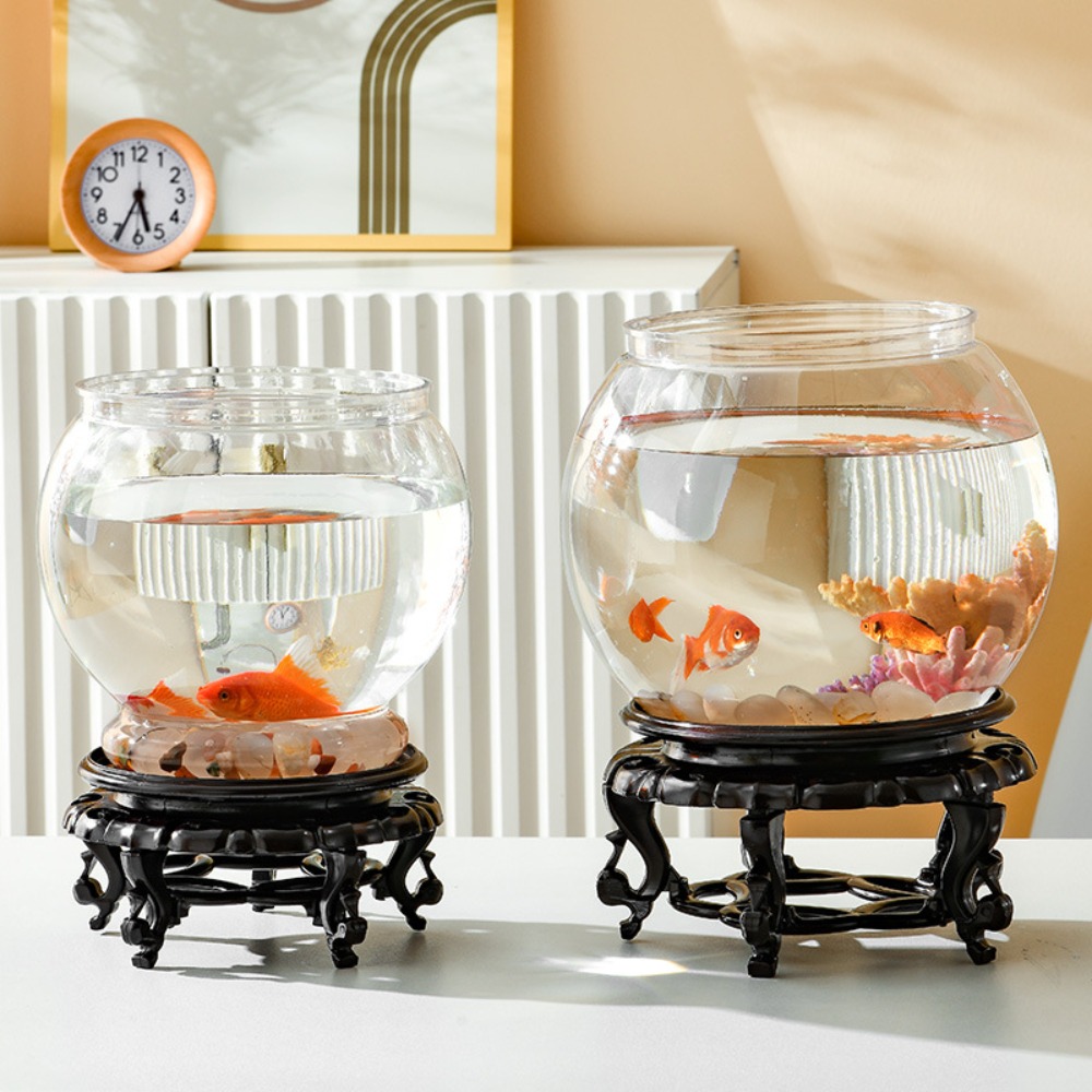 Aquário de mesa transparente e - Aquarium Fish In Bowl avaliação e preço