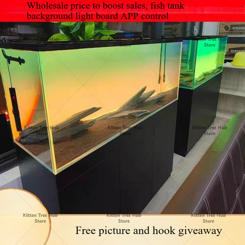 Placa de Fundo para Aquário co - Aquarium Fish Rainbow avaliação e preço