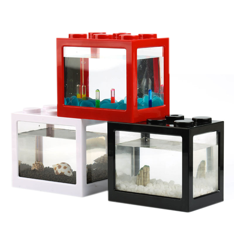 Mini Aquário de 7 Cores para P - Aquarium Fish In Bowl avaliação e preço