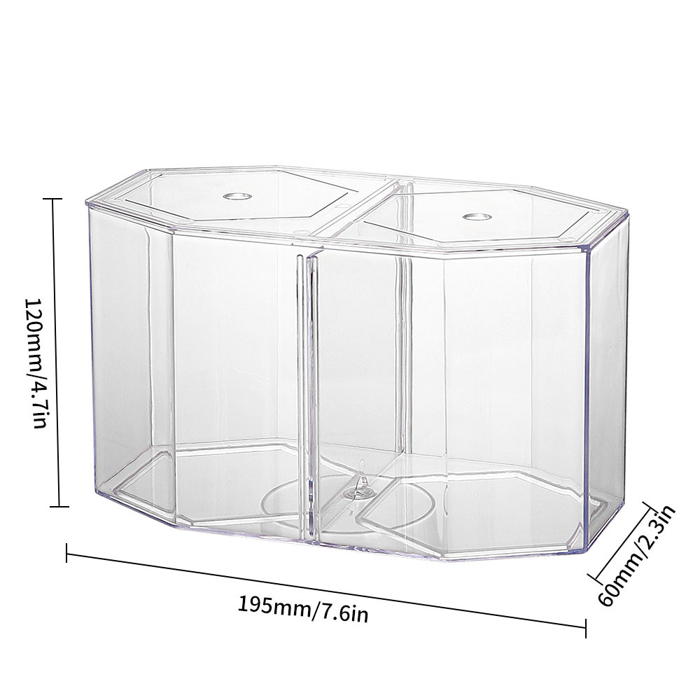 Acrílico dois splits guppy tan - Aquarium Fish In Bowl avaliação e preço