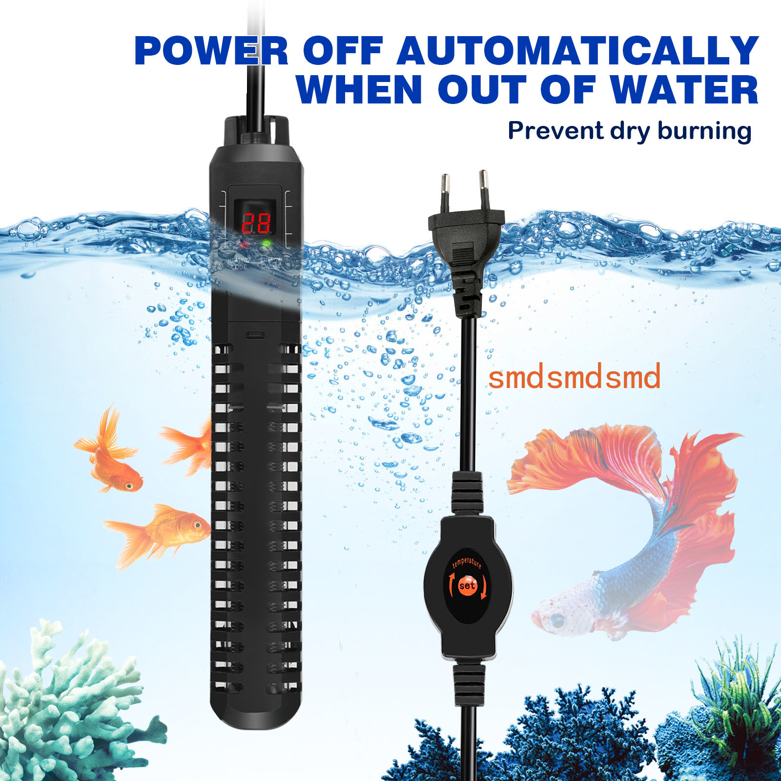 Aquecedor PTC para Aquário 220 - Aquarium Heater Submersible avaliação e preço