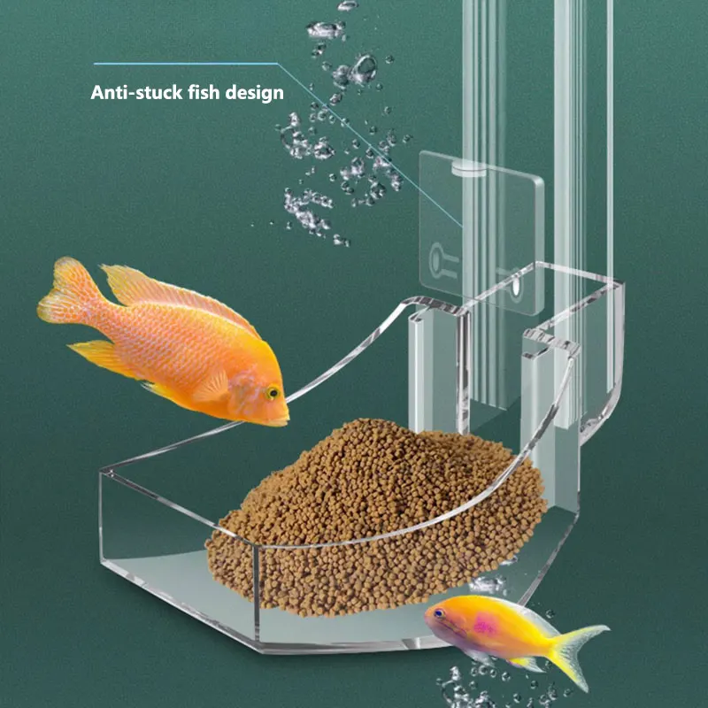 Tubo de alimentação acrílico p - Aquarium Fish Variety avaliação e preço