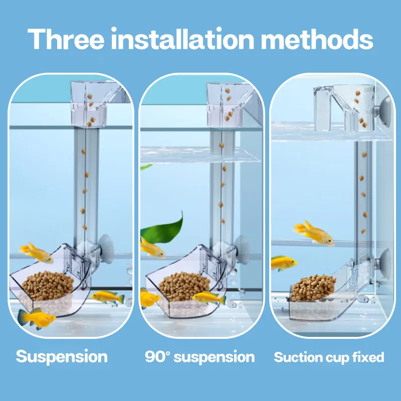 Tubo de alimentação acrílico p - Aquarium Fish Variety avaliação e preço