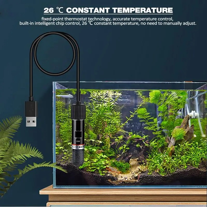 Varinha de Aquecimento USB Min - Aquarium Heater Submersible avaliação e preço