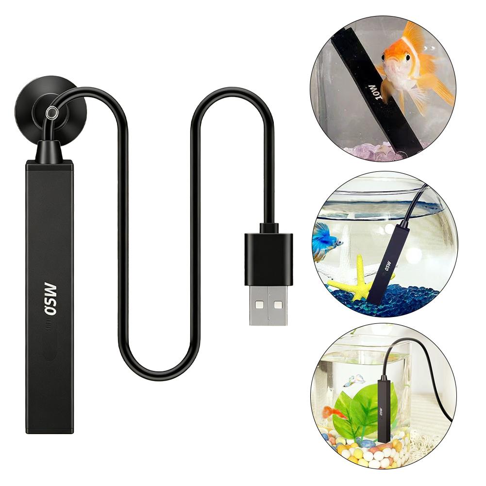 Aquecedor de Aquário Mini USB  - Aquarium Fish In Bowl avaliação e preço