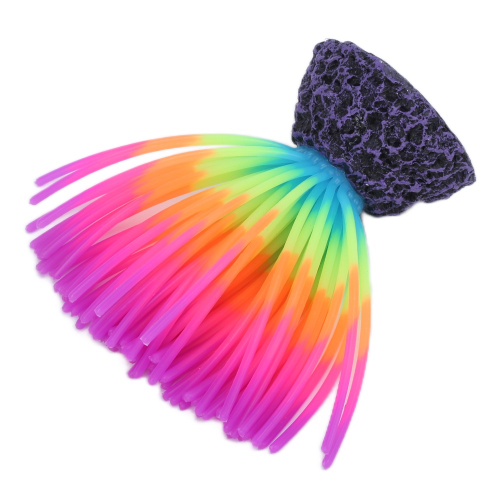 Coral de Silicone Colorido par - Aquarium Fish Rainbow avaliação e preço