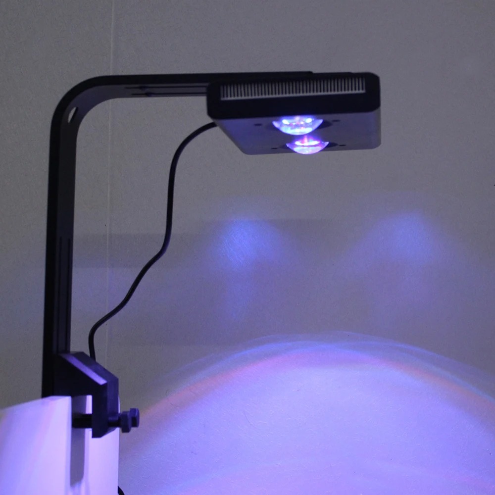 Luz LED para aquário de água s - Aquarium Fish Light avaliação e preço