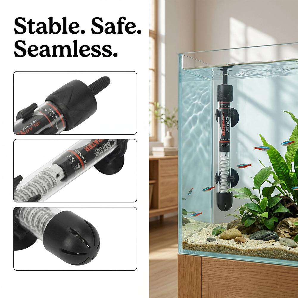 Aquecedor Submersível para Aqu - Aquarium Heater Submersible avaliação e preço