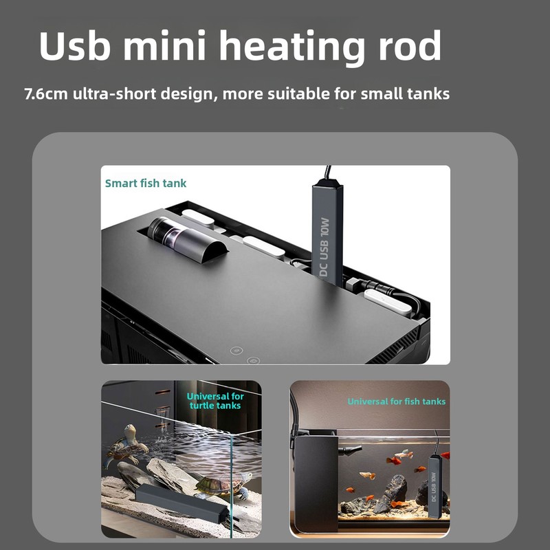 Aquecedor de Aquário USB Mini  - Aquarium Fish In Bowl avaliação e preço