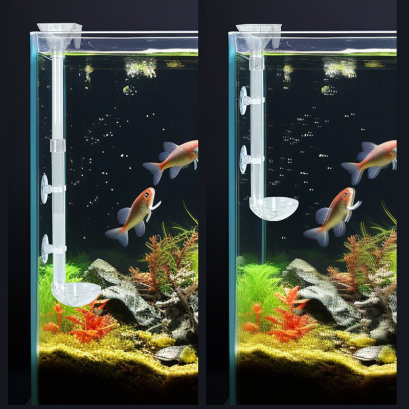 Tubo de alimentação acrílico p - Aquarium Fish Variety avaliação e preço