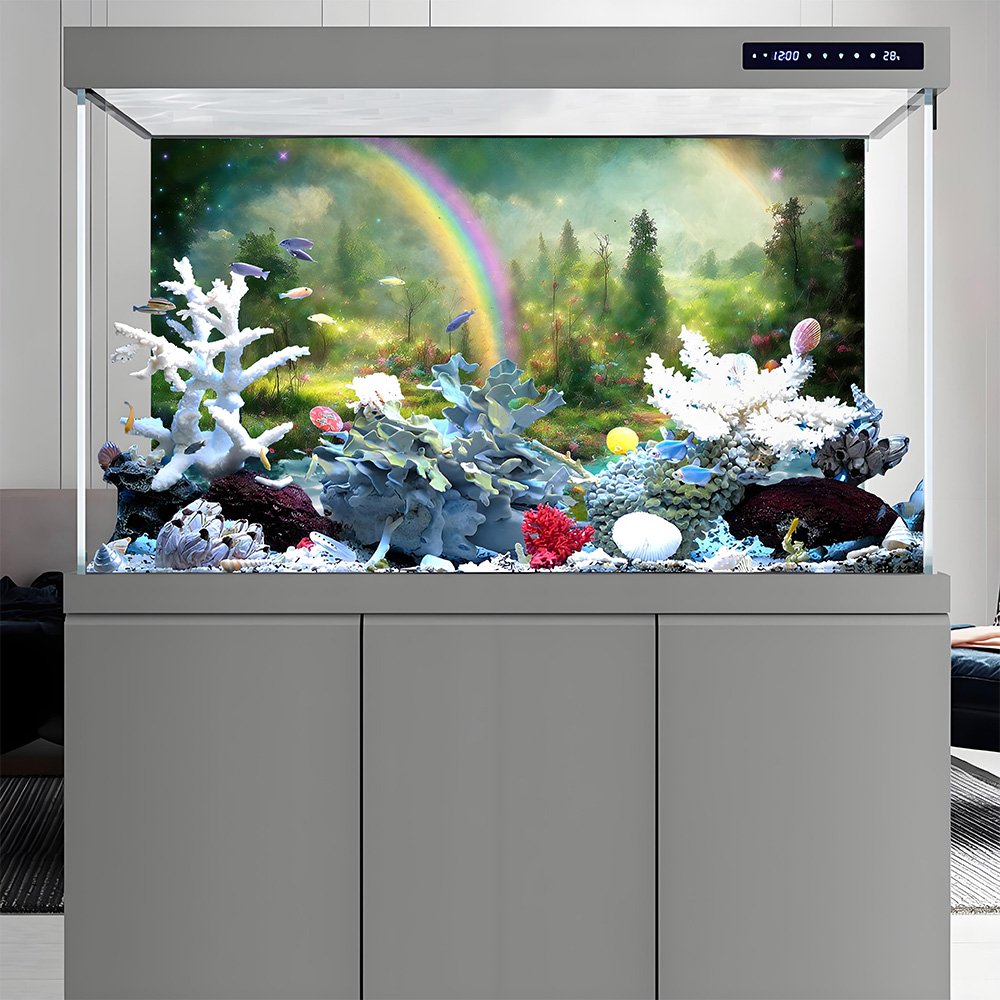 Fundo para aquário, fundo para - Aquarium Fish Rainbow avaliação e preço