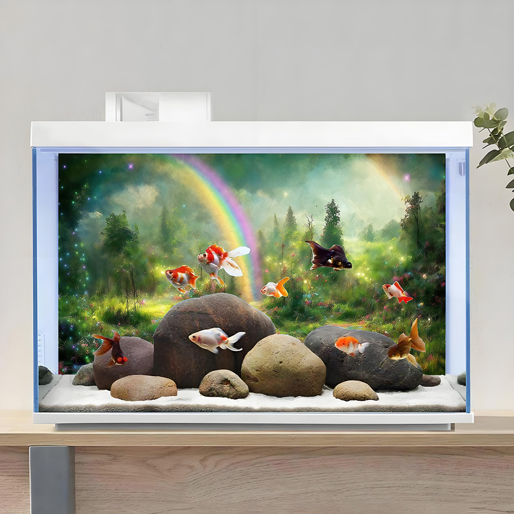 Fundo para aquário, fundo para - Aquarium Fish Rainbow avaliação e preço
