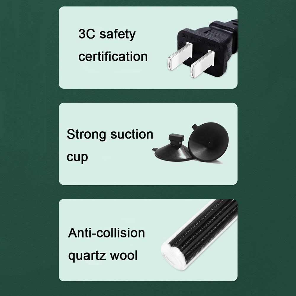 Aquecedor Submersível para Aqu - Aquarium Heater Submersible avaliação e preço