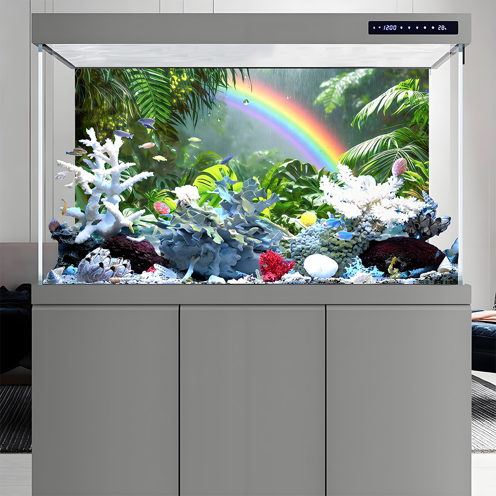 Fundo para aquário, fundo para - Aquarium Fish Rainbow avaliação e preço
