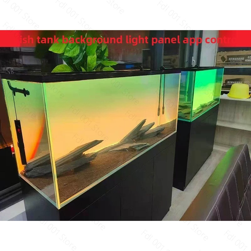 Placa de Fundo para Aquário co - Aquarium Fish Rainbow avaliação e preço